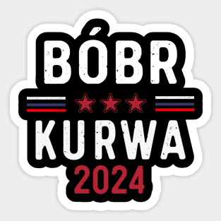 Bober Kurwas Campaign America Sticker